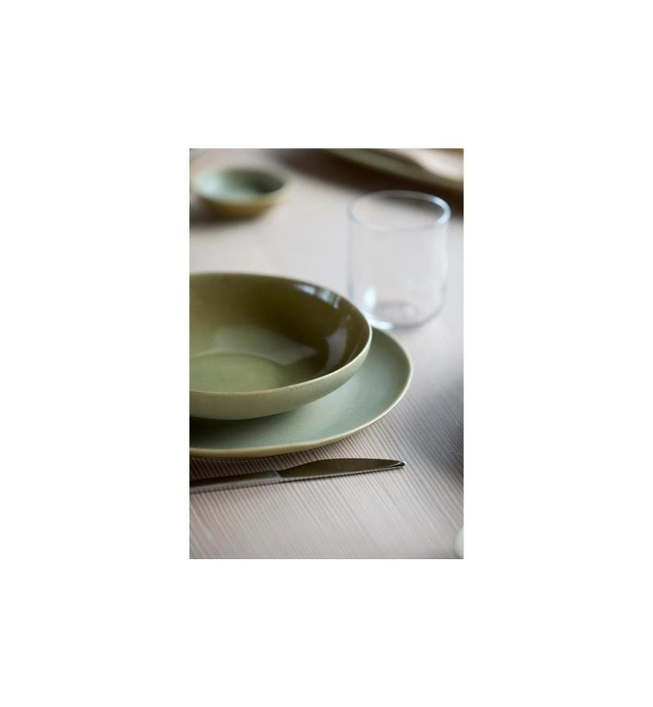VILLA COLLECTION - Frühstücks- & Dessertteller Shoku Ø 20 cm, 6 Stück, Grün