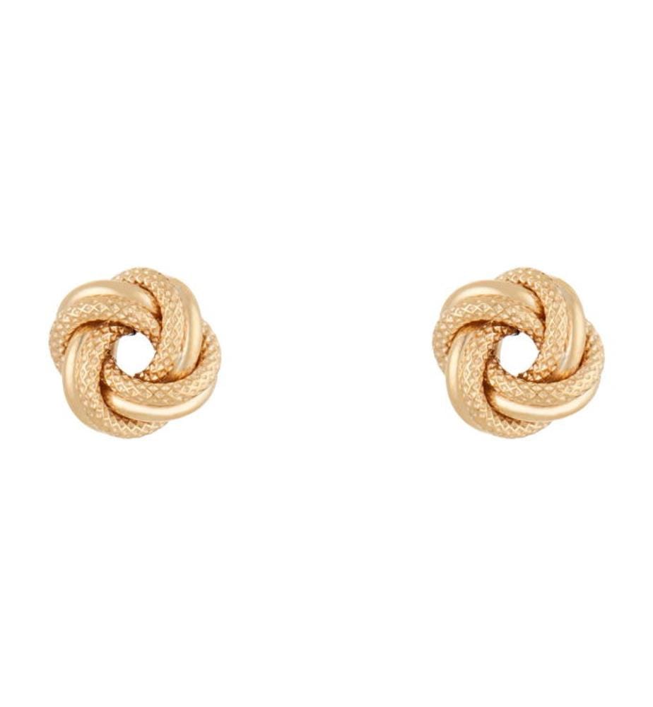 Earrings Noeud Torsadé - Gold