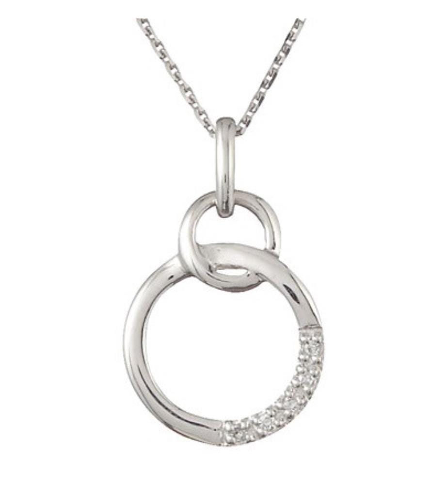 Belles Bulles Pendant - White Gold