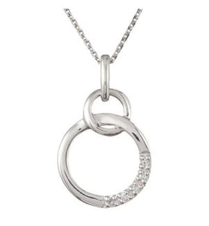 Belles Bulles Pendant - White Gold