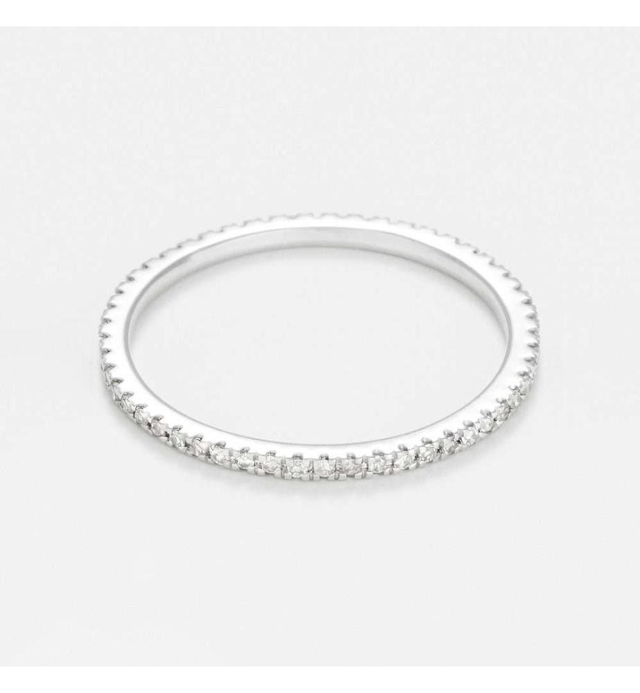 Ring Belle Alliance Tour Complet - Weissgold 375/1000