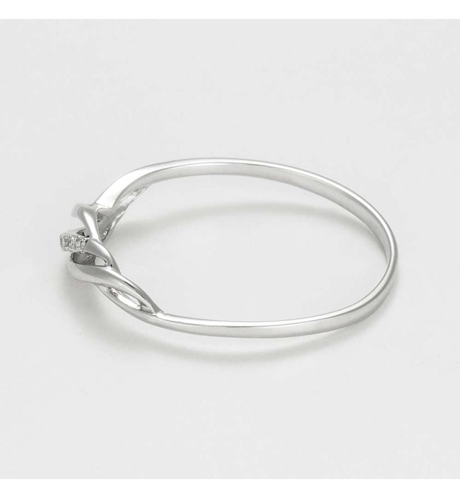 Life Gold Ring - Weissgold 375/1000