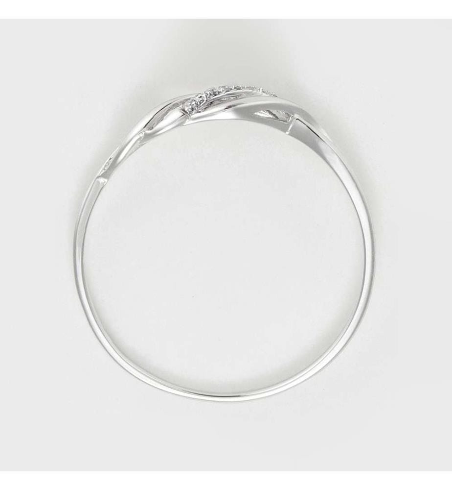 Life Gold Ring - Weissgold 375/1000
