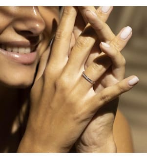 Ring Romantic Love - Weissgold 375/1000