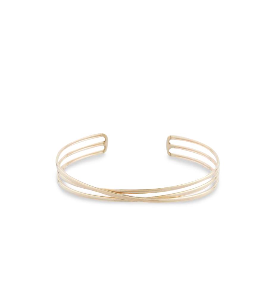 Armband Classic Twist - Gelbgold 375/1000