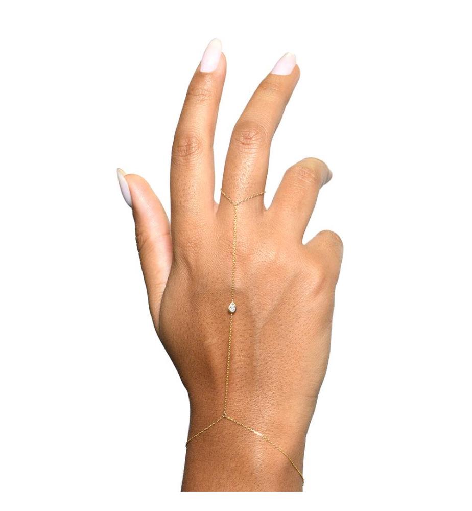 Kiya Armband - Gelbgold