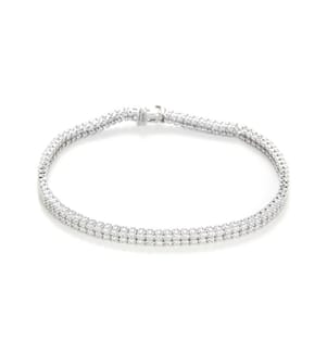 Rang Armband - Weissgold