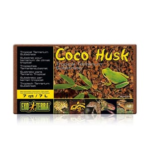 Exo Terra - Bodensubstrat Coco Husk – Brick, 7 l