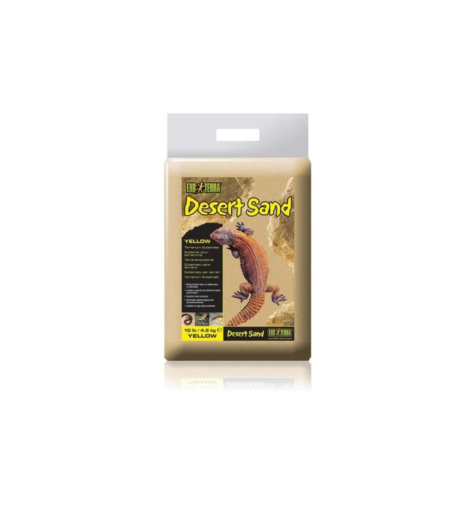 Exo Terra - Bodensubstrat Desert Sand, Gelb, 4.5 kg