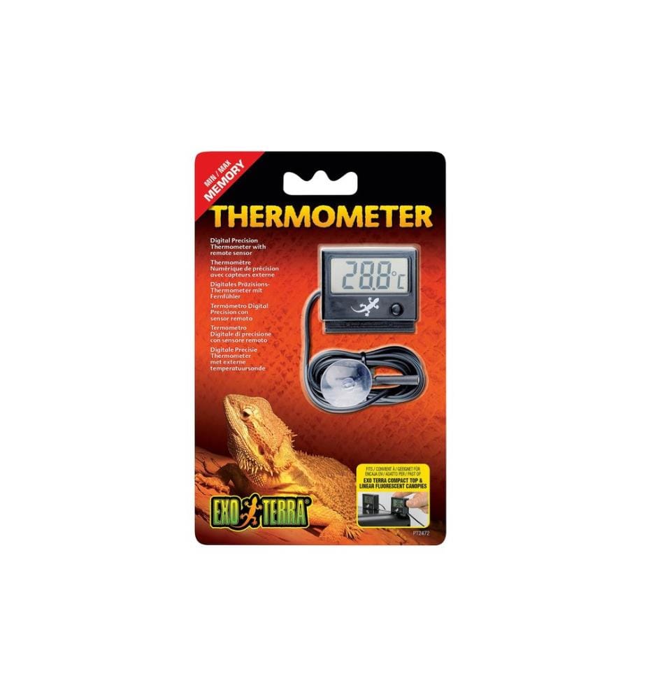 Exo Terra - Thermomètre Numérique avec capteur à distance