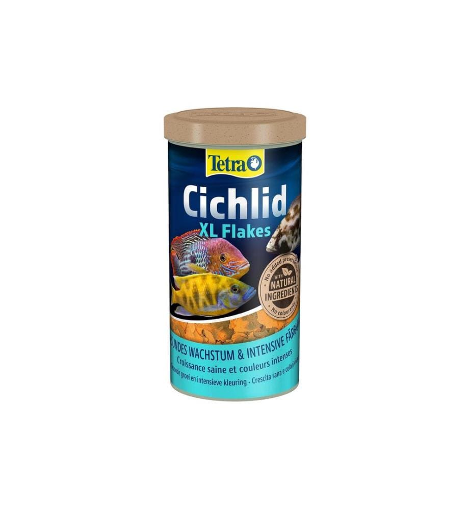 Tetra - Cichlidfutter Cichlid XL Flakes, 1 l