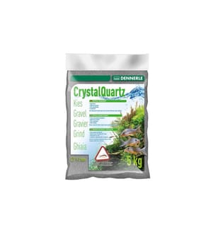 DENNERLE - Bodengrund Kristall-Quarzkies Schiefergrau, 5 kg