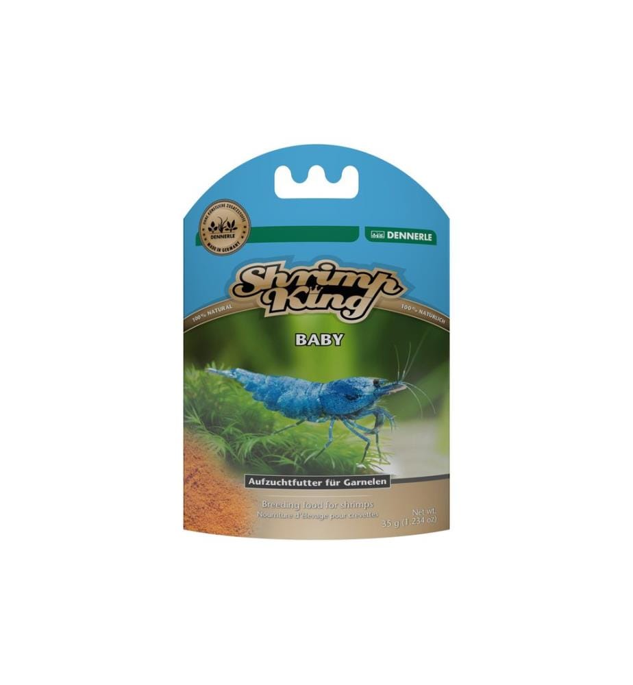 DENNERLE - Basisfutter Shrimp King Baby, 35 g