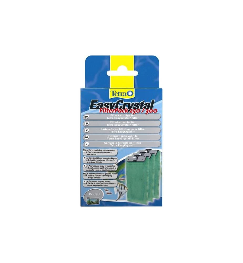 Tetra - EasyCrystal Filter ohne Aktivkohle, 3 Stück