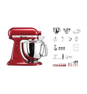 Artisan Swiss Anniversary Set KSM200 Robot da cucina con accessori - Rosso