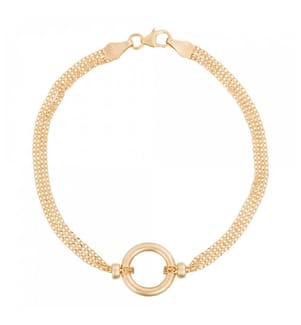 Rounda-Armband – Gelbgold