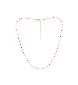 Halsband Amada Rouge - Gelbgold 375/1000