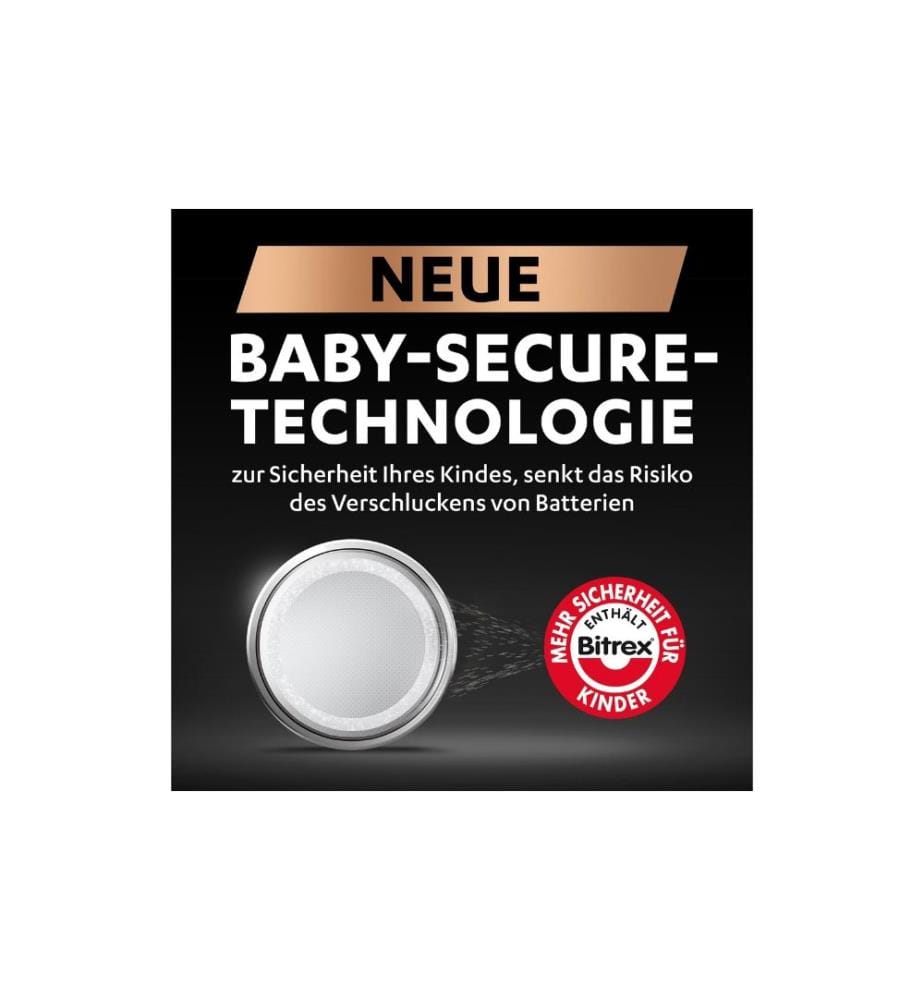 DURACELL - Knopfzelle Lithium CR2032 , 2 Stück