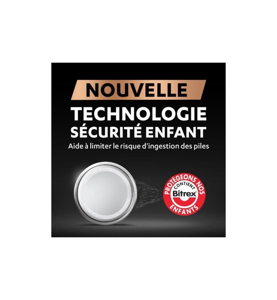 DURACELL - Pile bouton Lithium CR2025 , 2 Pièce/s
