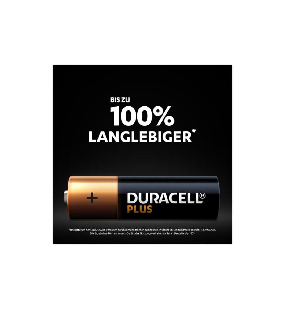 DURACELL - Batterie Plus Power AA/LR6 4 Stück