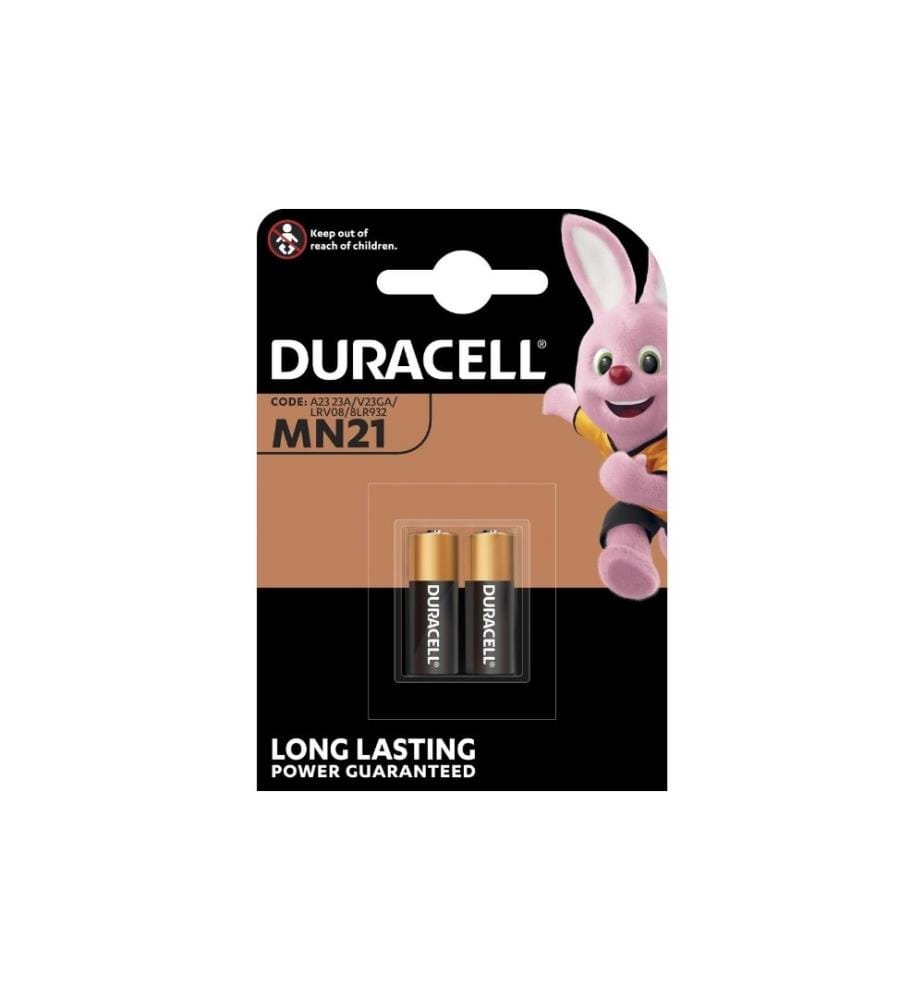 DURACELL - Pile Alkaline Security MN21 , 2 Pièce/s