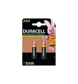DURACELL - Batterie Recharge Ultra PreCharged NiMH AAA 900 mAh, 2 Pièce/s