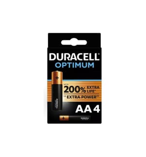 DURACELL - Batterie Optimum AA , 4 Stück