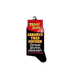 Trendcompany - Chaussettes Anniversaire 41-46