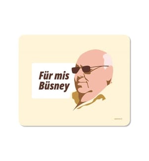 Swissmeme - Mausmatte Für mis Büsney, 22 x 18 x 2.5 cm