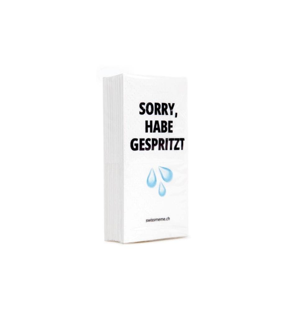 Swissmeme - Articles de farces et attrapes Mouchoirs: J'ai giclé