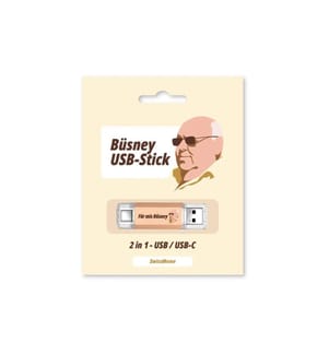 Swissmeme - USB-Stick Büsney, 16 GB