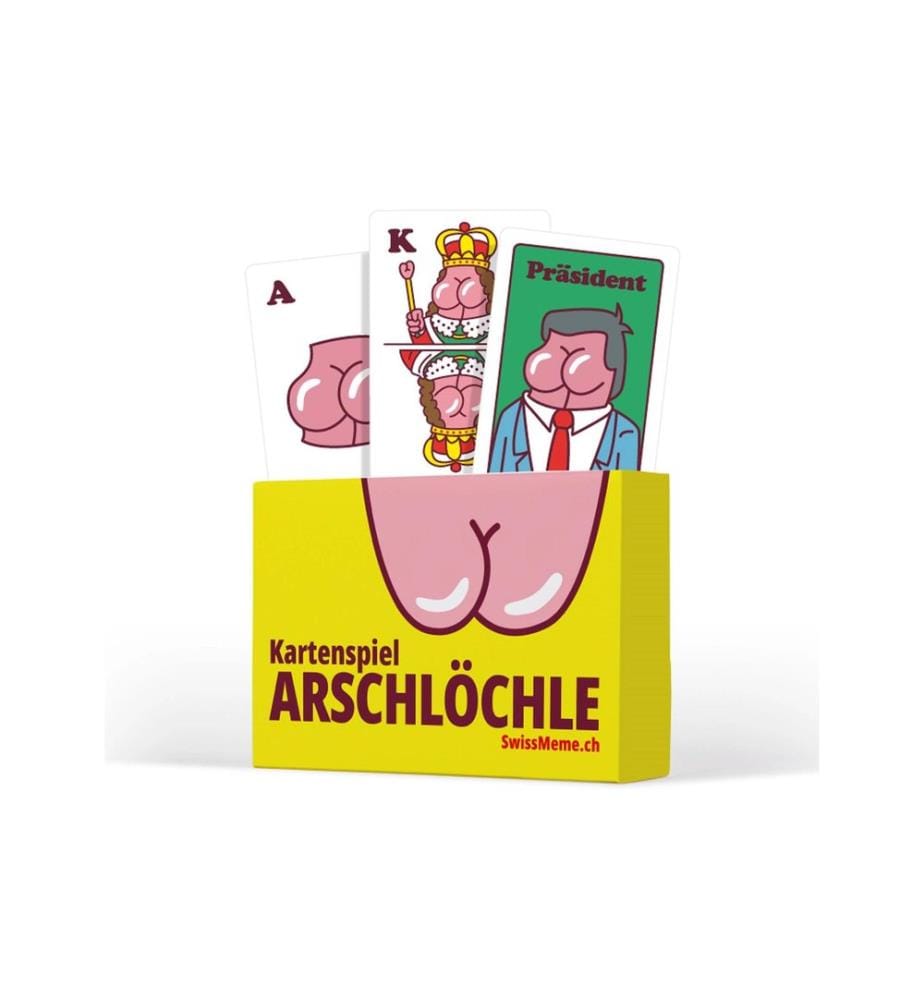 Swissmeme - Jeu de cartes Arschlöchle