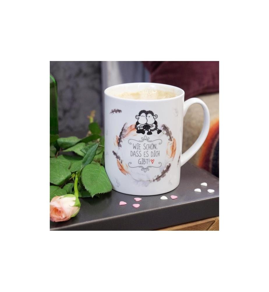 SHEEPWORLD - Universaltasse Wie schön, dass es Dich gibt! 600 ml, 1 Stück