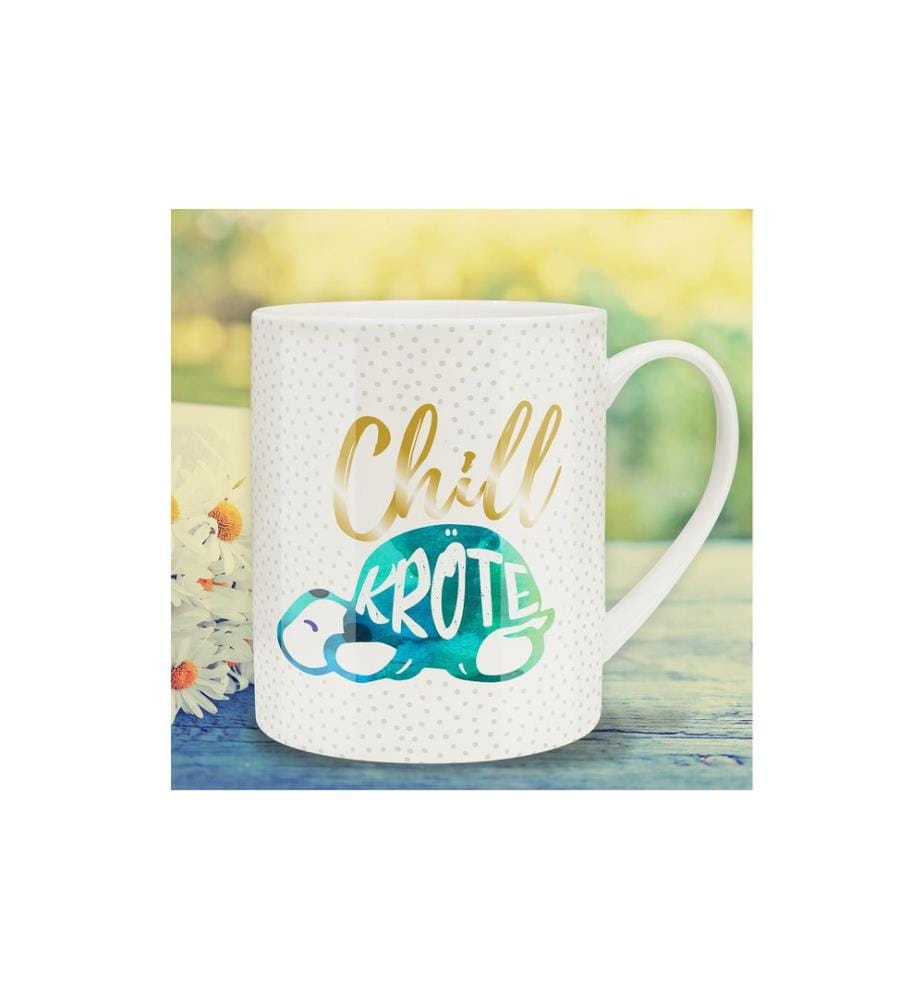 SHEEPWORLD - Tasse universelle Chillkröte 600 ml, 1 Pièce/s, Blanc