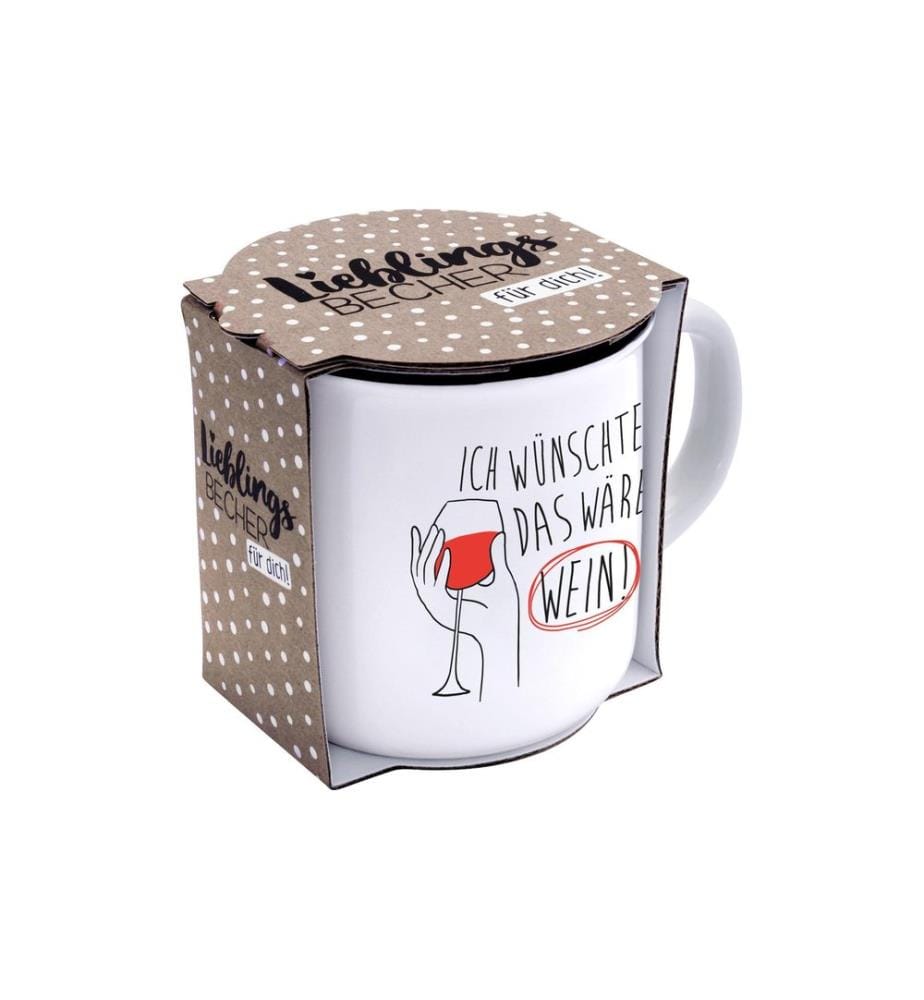 SHEEPWORLD - Tasse universelle Gobelet de vin préféré 350 ml, 1 pièce