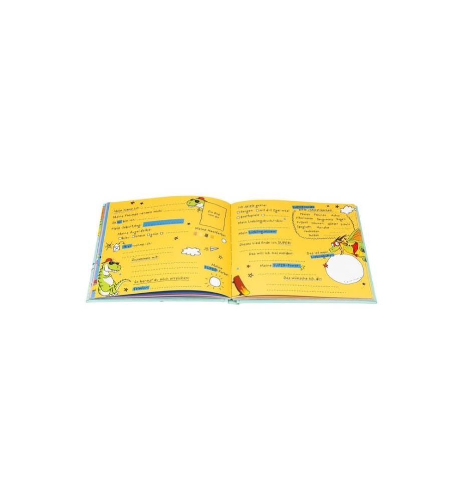 SHEEPWORLD - Livre d'amis 65 pages, 20 x 18 cm, bleu
