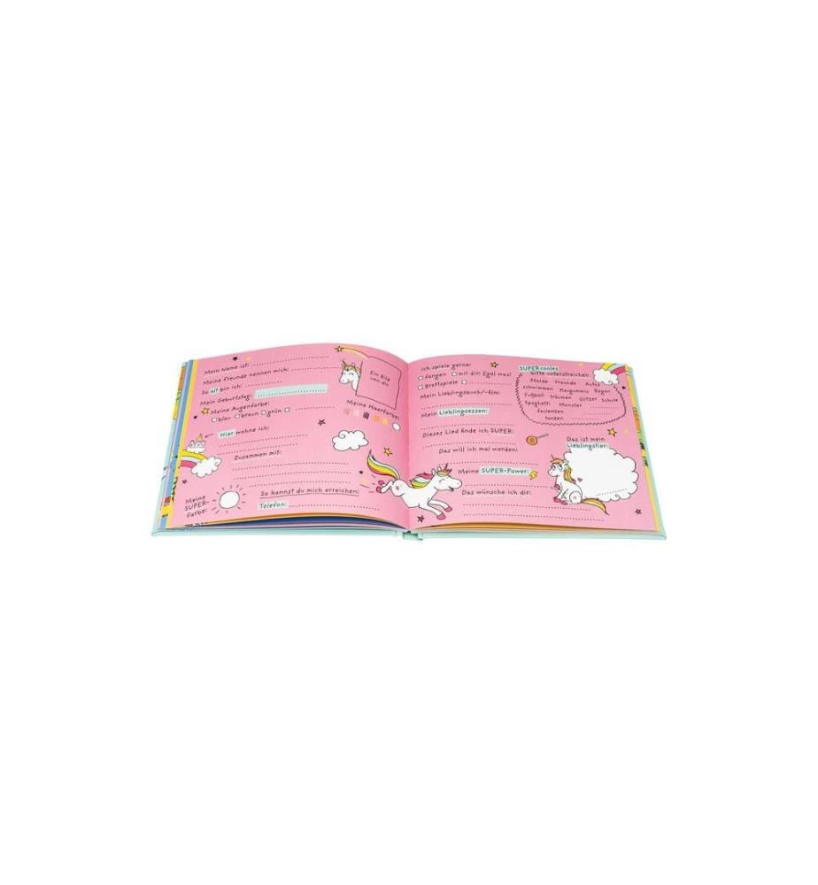 SHEEPWORLD - Livre d'amis 65 pages, 20 x 18 cm, bleu