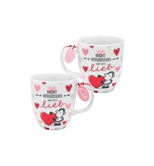 SHEEPWORLD - Universaltasse Nicht vergessen 400 ml, 1 Stück, Rosa