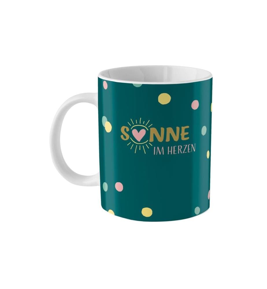 SHEEPWORLD - Kaffeetasse Sonne im Herzen 350 ml , 1 Stück