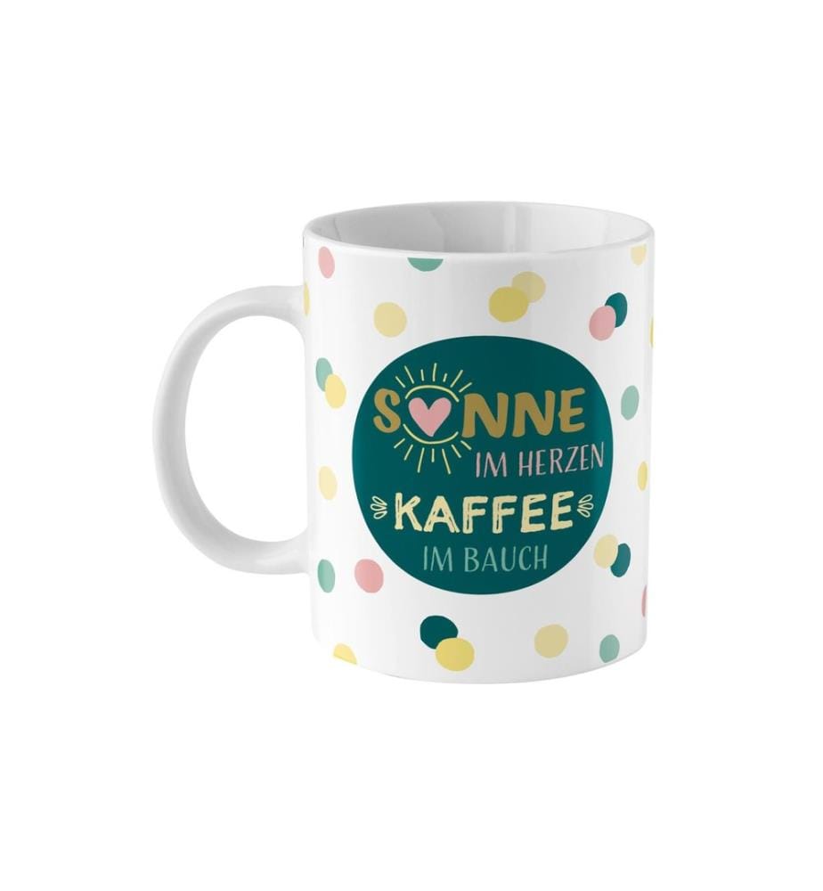 SHEEPWORLD - Kaffeetasse Sonne im Herzen 350 ml , 1 Stück