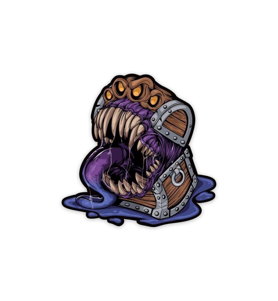Glass Staff - Terrible Mimic Sticker Mehrfarbig