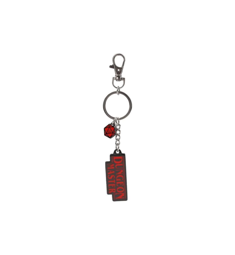 Glass Staff - Porte-clés Dungeon Master rouge/noir