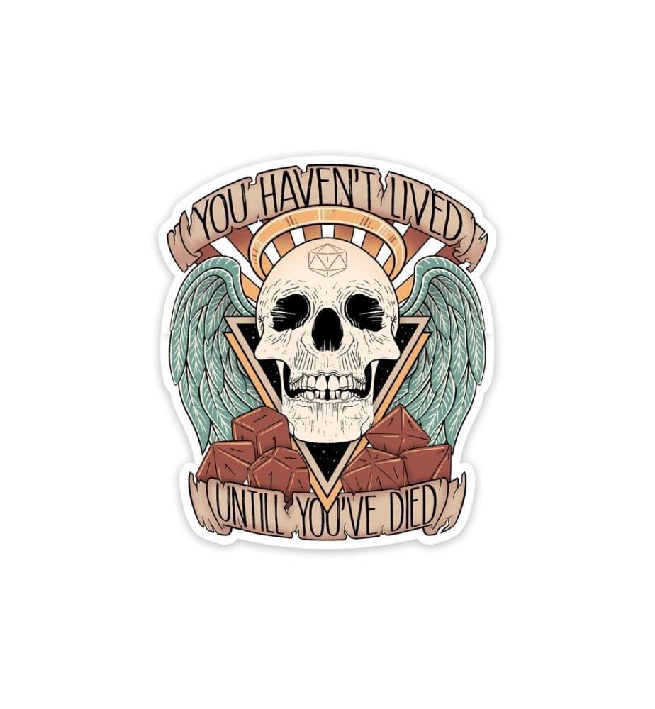 Glass Staff - Character Death Sticker Mehrfarbig