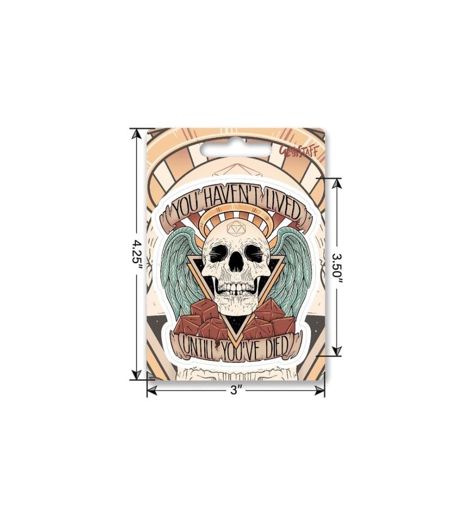 Glass Staff - Character Death Sticker Mehrfarbig