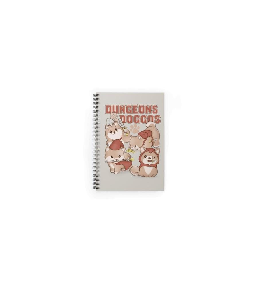 Glass Staff - Notizbuch Dungeons & Doggos Mehrfarbig