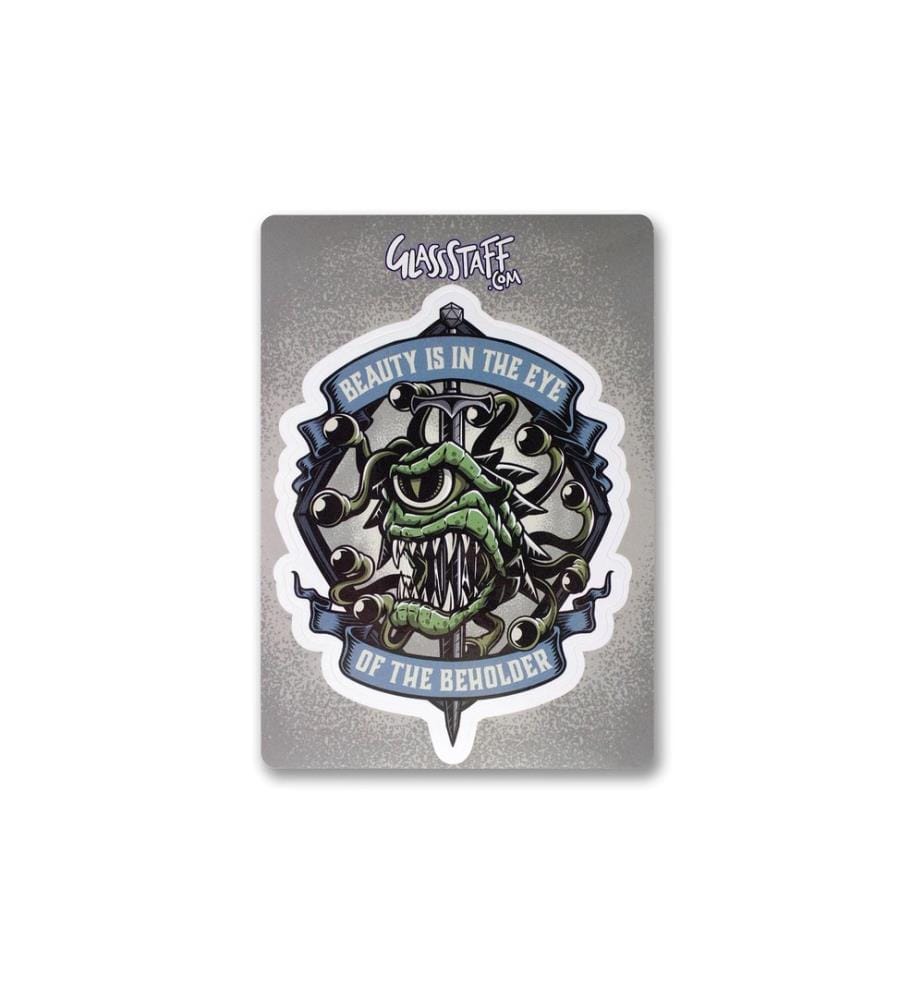 Glass Staff - Eye of The Beholder Sticker Mehrfarbig