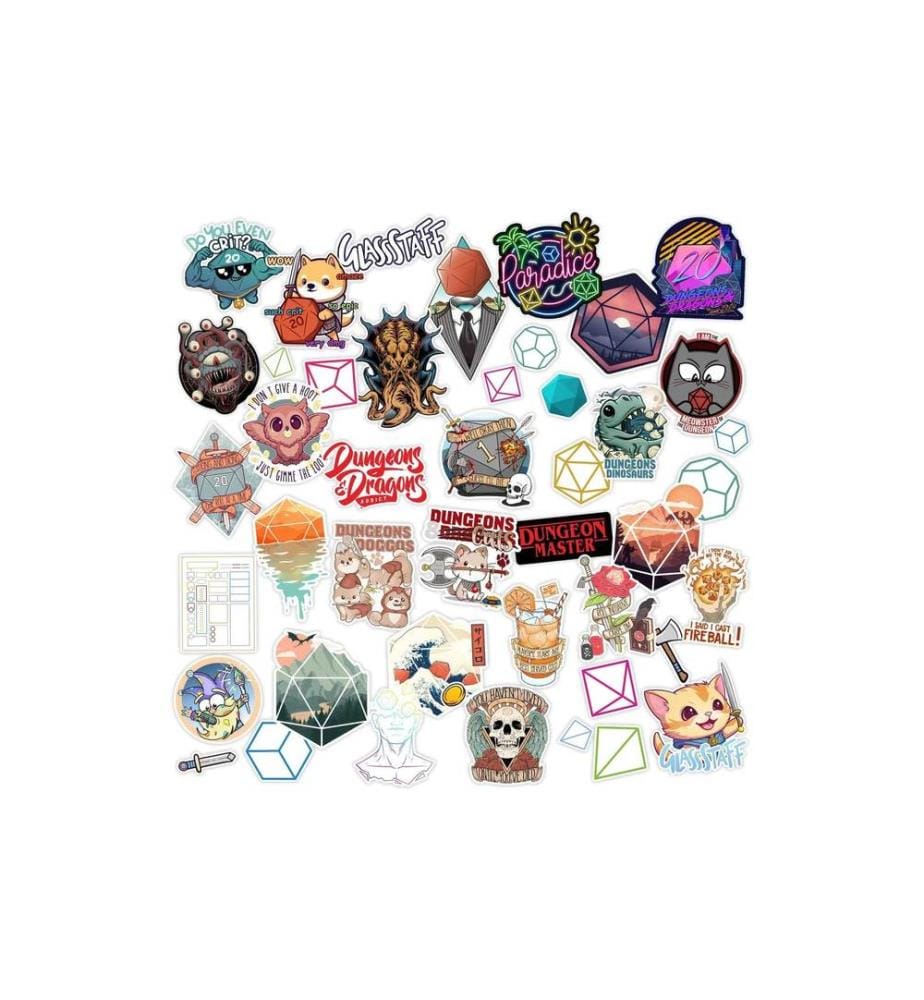Glass Staff - Sticker Bomb Pack Mehrfarbig