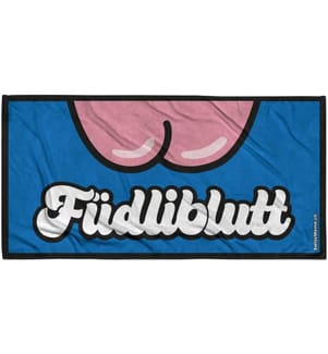 Swissmeme Drap de bain Füdliblutt 76 x 152 cm