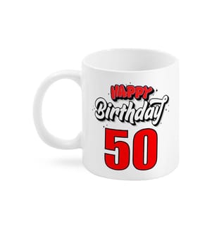 Trendcompany Tasse 50. Anniversaire