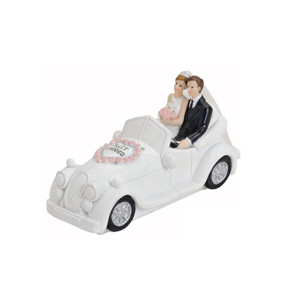 G. Wurm Spardose Hochzeitsauto 7 x 16 x 9 cm